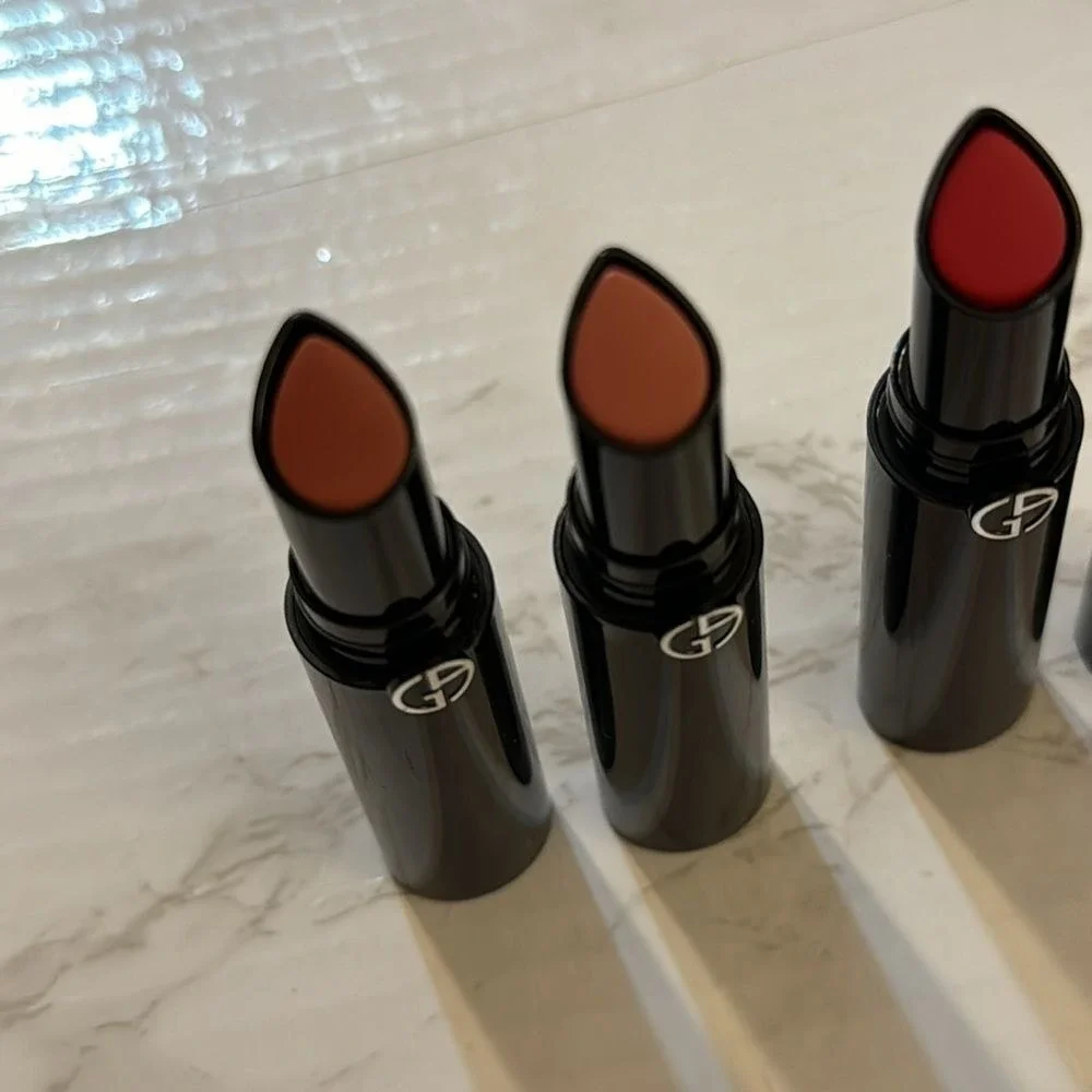Giorgio Armani lip power‎ long lasting lipstick bundle